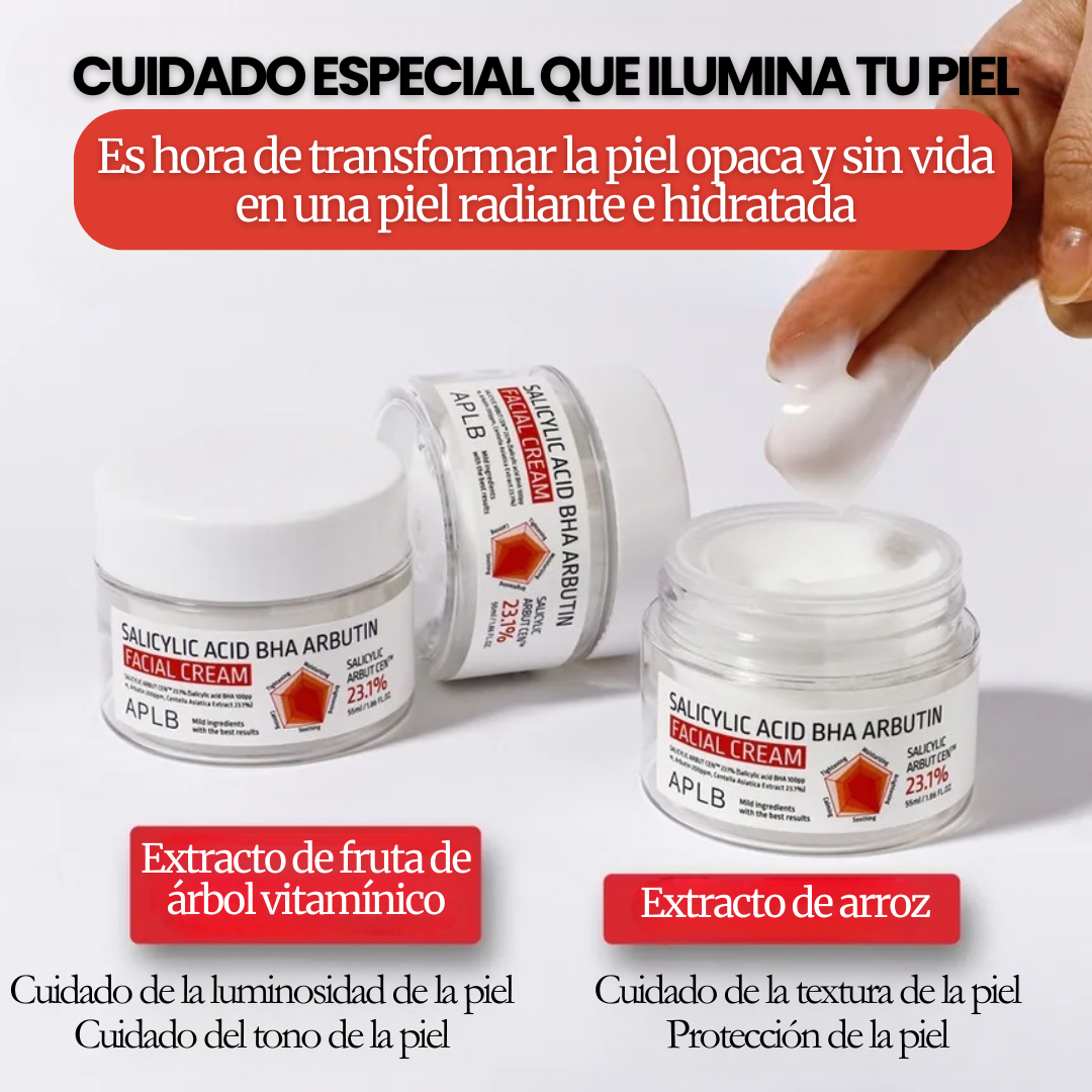 APLB - Salicylic Acid BHA Arbutin Facial Cream 55ml
