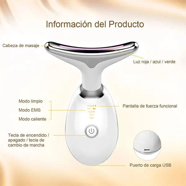 Masajeador facial Lifting Pro