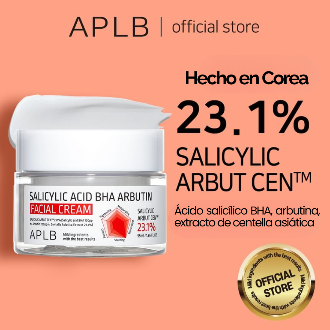 APLB - Salicylic Acid BHA Arbutin Facial Cream 55ml