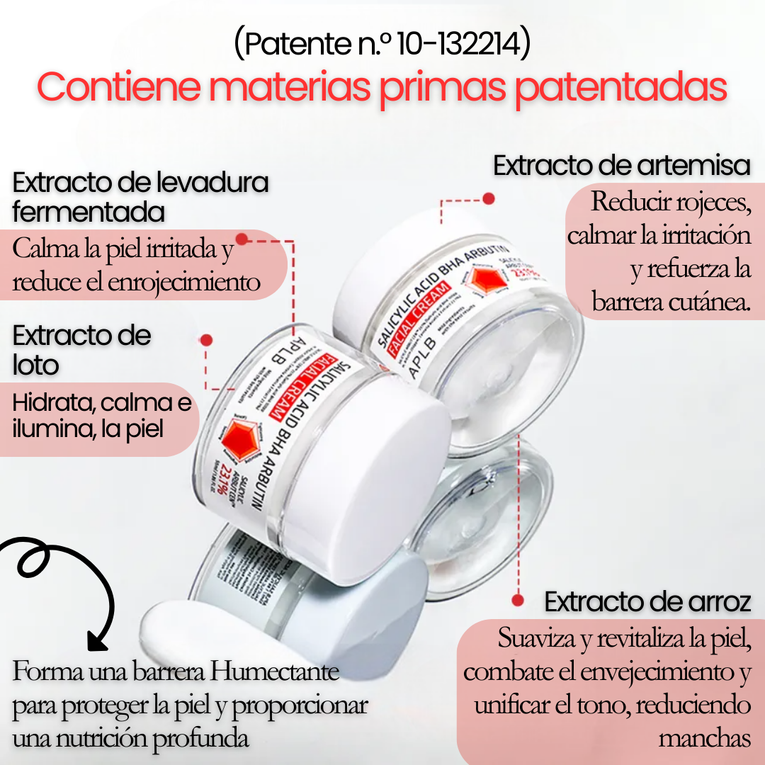APLB - Salicylic Acid BHA Arbutin Facial Cream 55ml