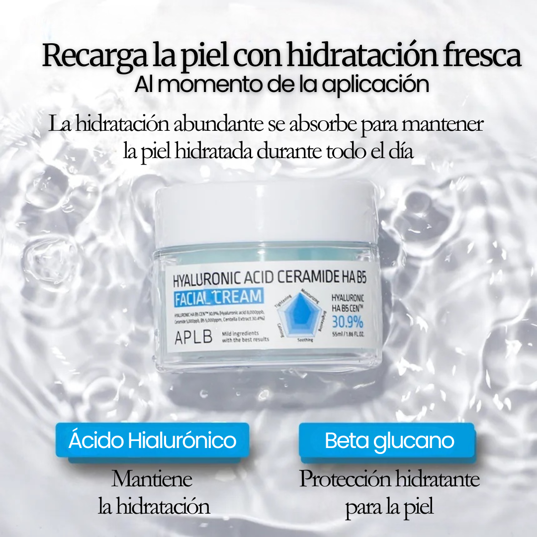 APLB - Hyaluronic Acid Ceramide HA B5 Facial Cream 55ml