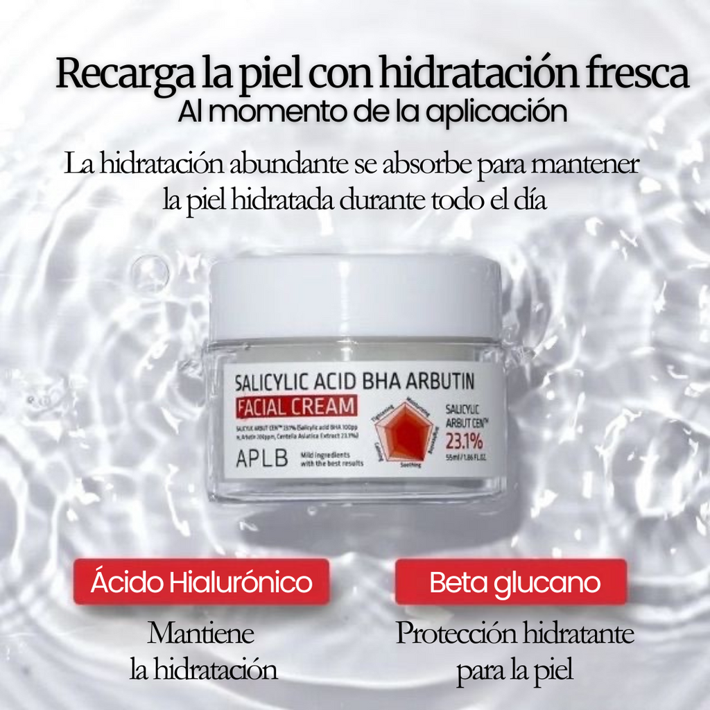 APLB - Salicylic Acid BHA Arbutin Facial Cream 55ml