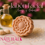 Jabón Facial Arroz y Babassu