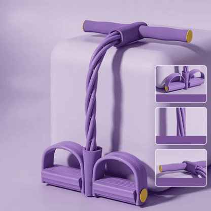 BANDAS ELÁSTICAS CON PEDAL PARA EJERCICIO