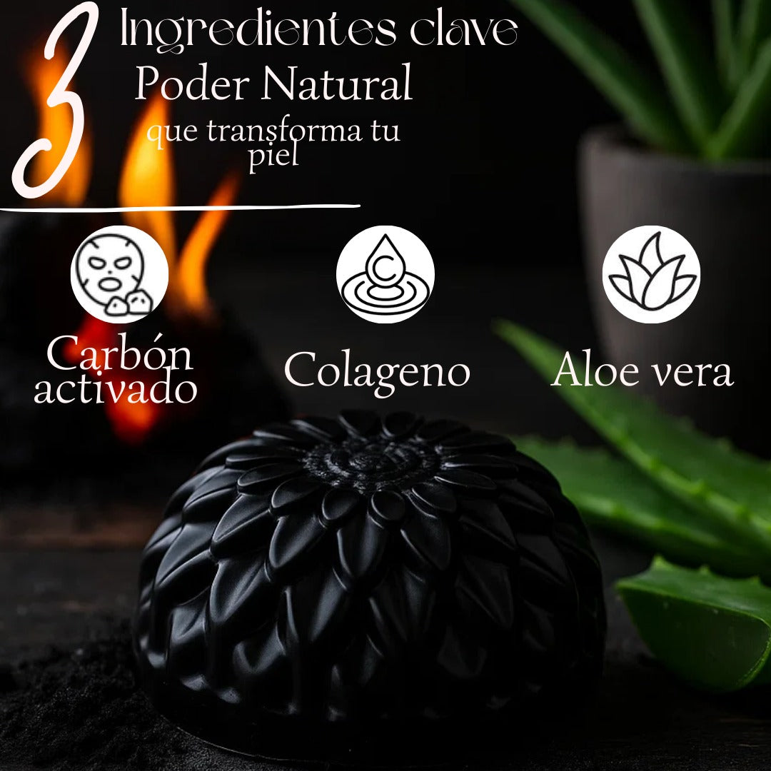 Jabón Facial Carbón Activado