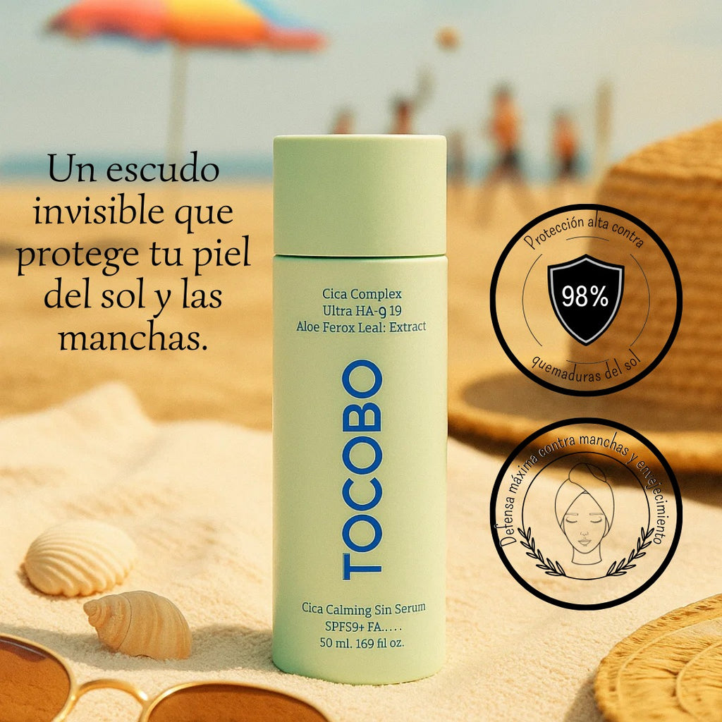 TOCOBO - CICA CALMING SUN SERUM 50ML SPF50+ PA++++