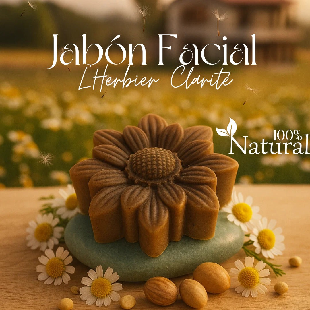 Jabón Facial L'Herbier Clarité – Controla el Sebo y Purifica tu Piel