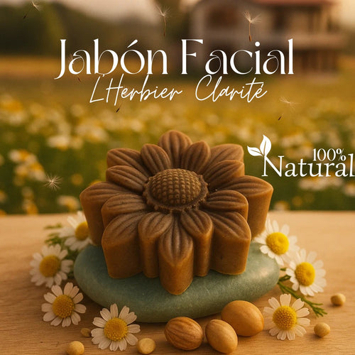 Jabón Facial L'Herbier Clarité – Controla el Sebo y Purifica tu Piel