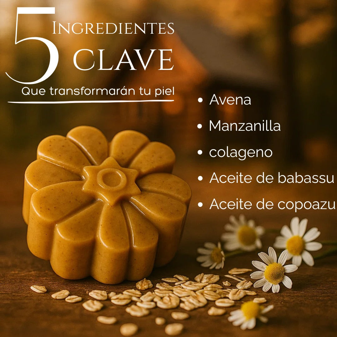 Jabón Facial Avena y Manzanilla