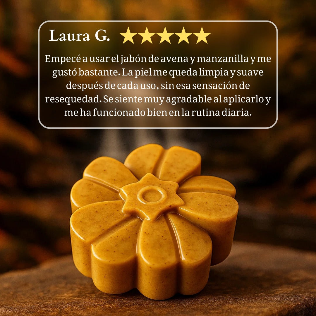 Jabón Facial Avena y Manzanilla