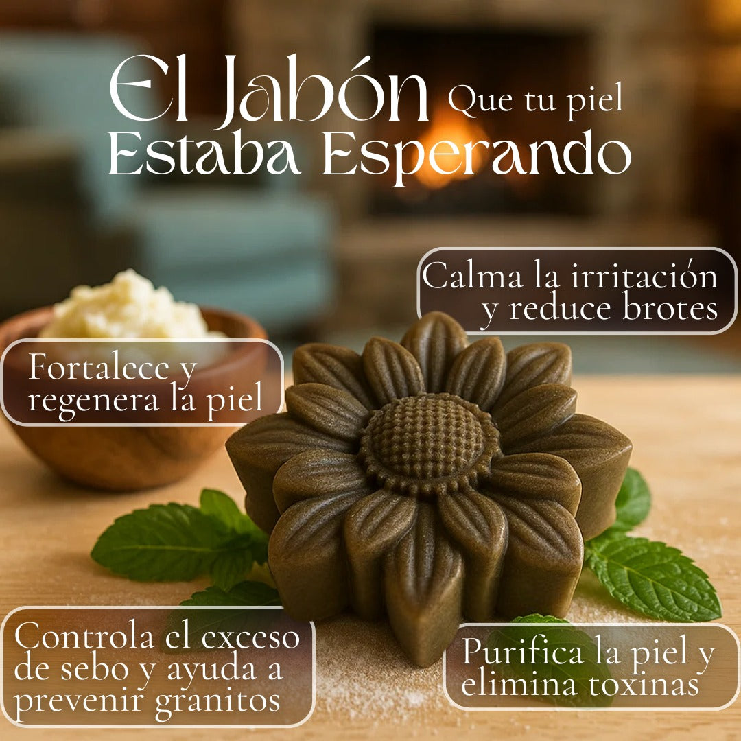 Jabón Facial L'Herbier Clarité – Controla el Sebo y Purifica tu Piel