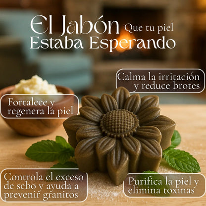 Jabón Facial L'Herbier Clarité – Controla el Sebo y Purifica tu Piel
