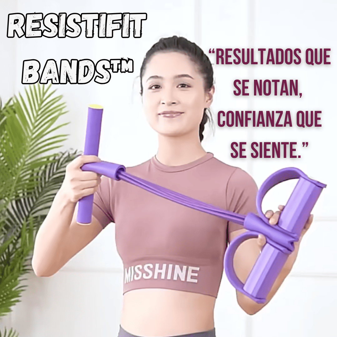 BANDAS ELÁSTICAS CON PEDAL PARA EJERCICIO