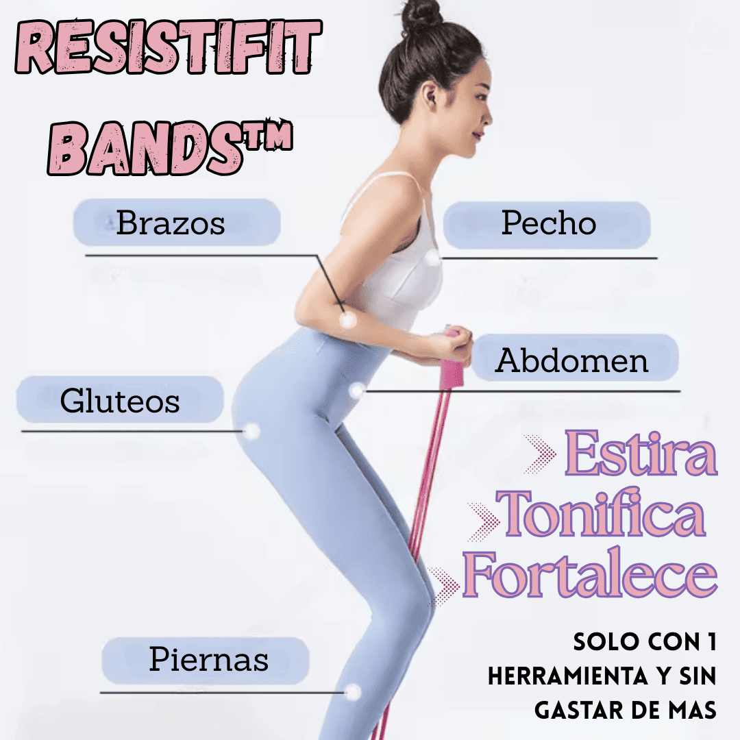 BANDAS ELÁSTICAS CON PEDAL PARA EJERCICIO