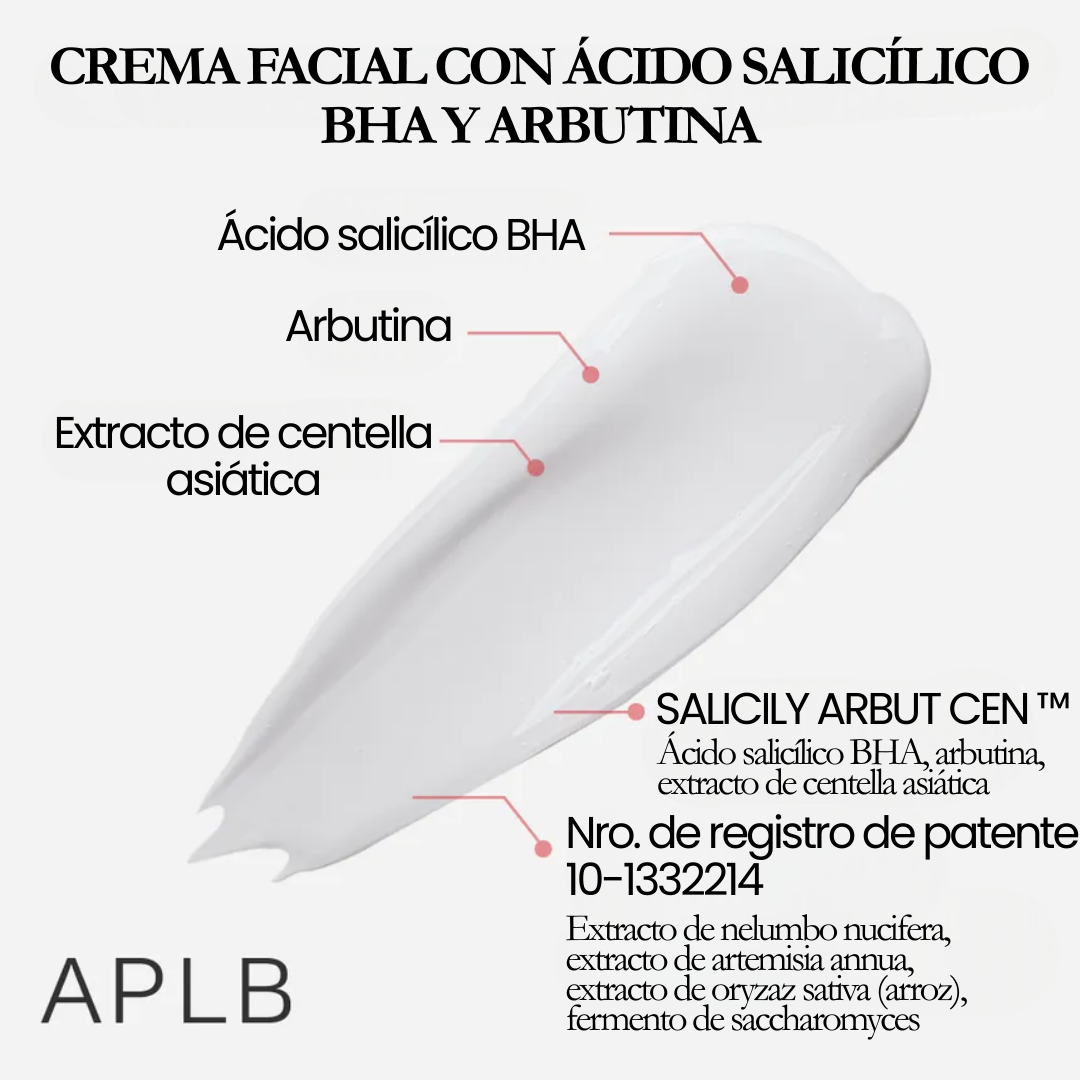 APLB - Salicylic Acid BHA Arbutin Facial Cream 55ml